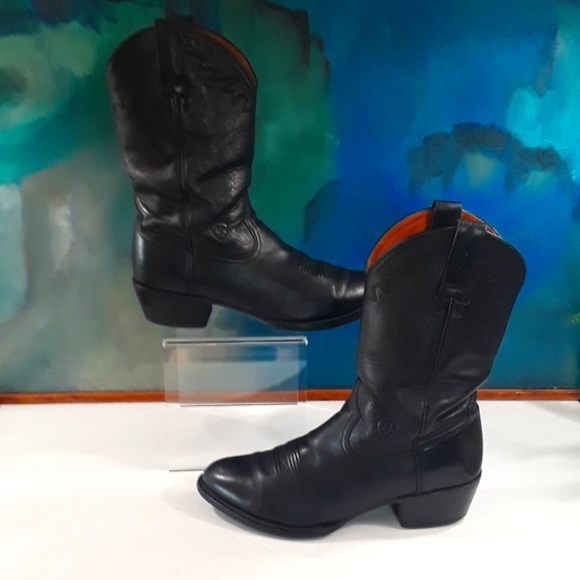 Ariat Leather Cowboy Boots Western 